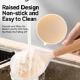 thumbnail image 4 of Chenmei Short Wooden Handle Silicone Spatula Multifunction Spatula Cooking Spoon Silicone Spoon with Wooden Handle Heat Insulation Heat Spoons for Rice Cooker, 4 of 7