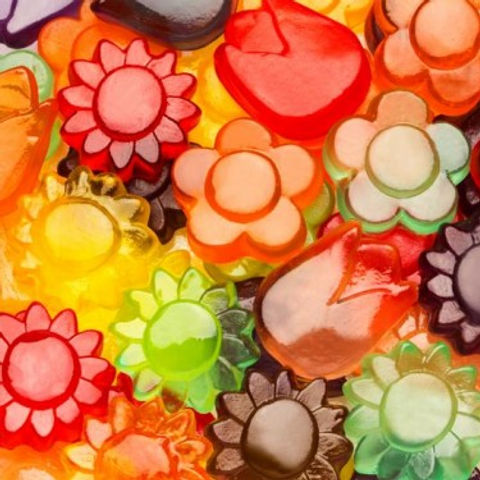 NY Spice Shop Assorted Gummy Flowers - 1 Pound