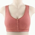 thumbnail image 4 of GUOBIOZIY Bras for Older Women Front Closure Push up Bra No Underwire Senior Bra with Snaps Upgraded Breathable Cotton Bras (B,50), 4 of 5