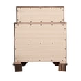 thumbnail image 4 of Nightstand with 3 Drawers - Cappuccino Finish, Metal Guides, Dovetailed Drawers, 29"H, 4 of 5