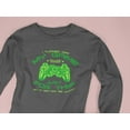 thumbnail image 5 of Old Glory Mens Turned Off My Game For This Long Sleeve Graphic T Shirt, 5 of 6