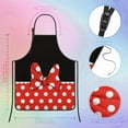 thumbnail image 2 of Boys Girls Kids Apron with Pocket,Adjustable Child Neck Strap and Bib Funny Aprons Kitchen Toddler Aprons for Cooking Baking, 2 of 4
