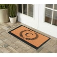 thumbnail image 4 of A1 Home Collections First Impression Divina Handwoven Extra Thick Leaf Doormat Monogrammed C,Large (24"X39"), 4 of 7