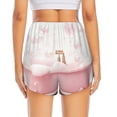 thumbnail image 4 of Goofa Cute Bathtub Printed Women 2 in 1 Running Shorts,Quick Dry Athletic Workout Shorts,High Waisted Athletic Shorts with Liner Pockets-Medium, 4 of 9
