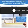 thumbnail image 3 of Faucet Mat for Kitchen Sink Protectors, 24 Inch Long Kitchen Sink Splash Guard Behind Faucet, Cuttable Bathroom Water Splash Guard with Super Absorbent Diatomite Fast Drying, Black, 3 of 16