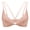Light Pink, variant on Aivtalk Seamless Bras for Women Deep V Front Closure Magnetic Clasp Bra Breathable Bralette Criss Cross Thin Straps with Removable Pads L Skin