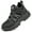 Black, variant on Ecetana Steel Toe Boots for Men Industrial Construction Anti-puncture Work Safety Shoes