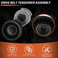 thumbnail image 4 of Unique Bargains 1 Set Kit de Tensor de Correa de Transmisión para Dodge Ram 1500 Truck V6 3.9L 1997-2001 Kit de Correa Serpentina con Tensor No.53010158AB, 4 of 7