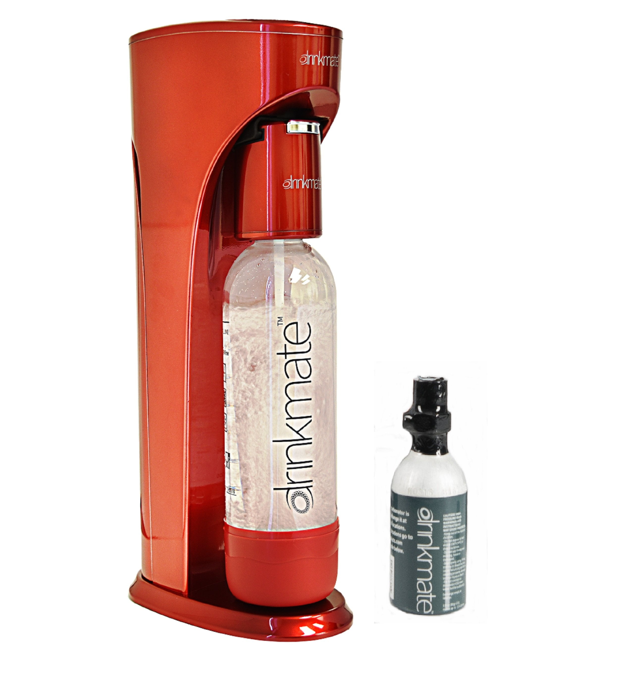 Drinkmate Sparkling Water and Soda Maker Kit, Carbonates ANY Drink