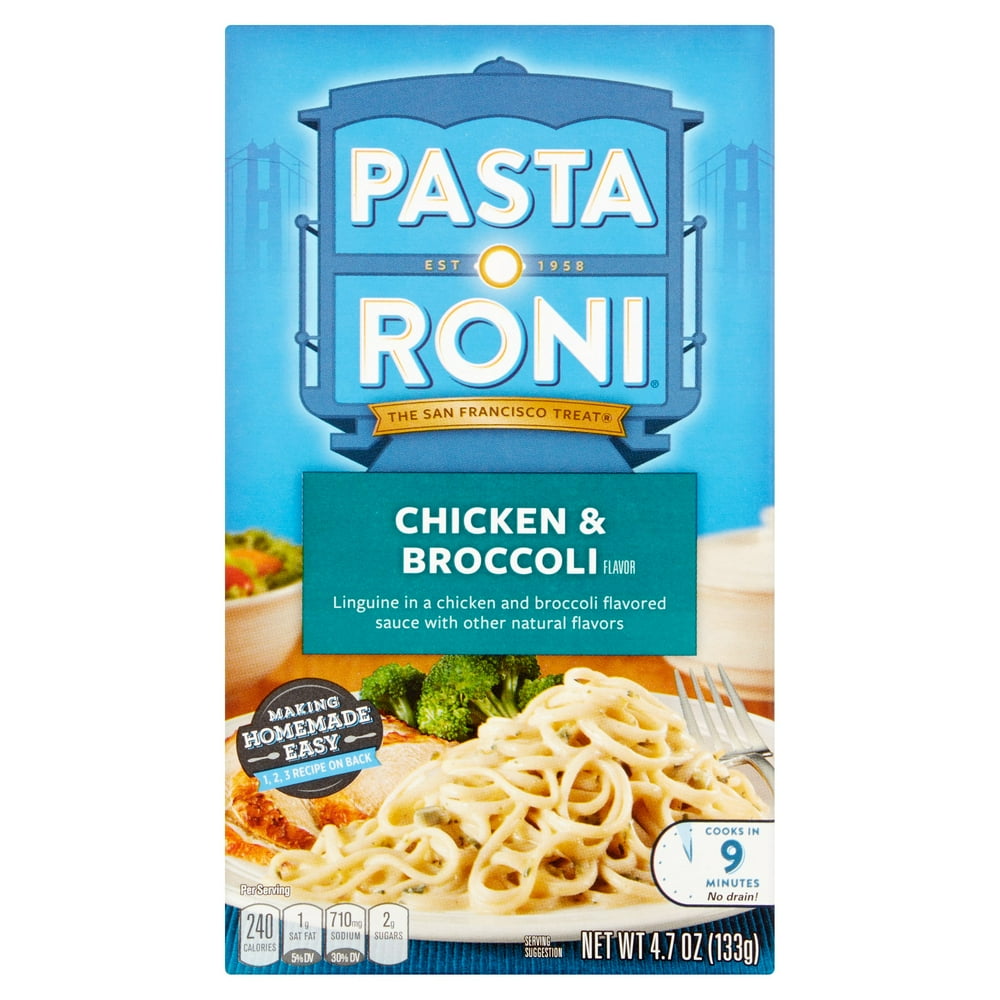Pasta Roni Chicken & Broccoli Linguine, 4.7 oz Box