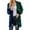 Green, variant on Fesfesfes Cardigan for Women New Long Sleeved Sweater Knitted Cardigan Coat Medium Long Coat Under $10