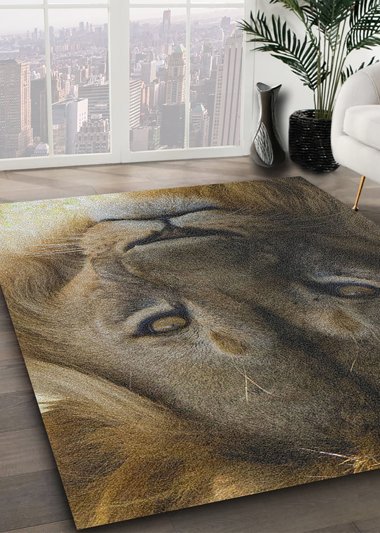 Details about   3D Forest Trees Lions G043 Animal Non Slip Rug Mat Elegant Photo Carpet Honey 