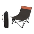 thumbnail image 3 of Silla de Camping Shamjiam plegable portátil marrón, 3 of 8