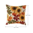 thumbnail image 3 of Greendale Home Fashions Marisol 17 in. Square Outdoor Throw Pillow (2-Pack), 3 of 5