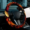 thumbnail image 6 of Thanksgiving Leaves 14.5 Inch Printing PVC Leather Auto Accessories Car Wheel Cover, 6 of 6