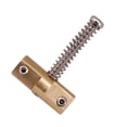 thumbnail image 4 of Monstrate Sillines de puente de bajo largo/corto, piezas de repuesto para guitarra, resistente al óxido, estable, ligero, sillín de cuerda fija, bajo Type2 NO2 Monstrate CBP464243, 4 of 6