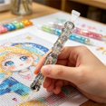 thumbnail image 5 of Glitter Diamond Art Painting Pens with 12 Tips, Mosaic Art Pen Kit, Comfort Grip for Beads Crafts, gift for crafter hobbyists, also for nail art & jewelry crafts, 5 of 9