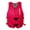Red, variant on Neoprene Adult Fishing Life Jacket, Adjustable Crotch Strap Flotation Aid, Waterproof Pearl Cotton for Kayaking Rafting Boating (Black, Size S)