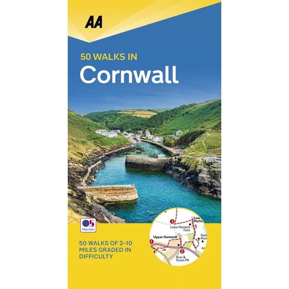 50 Walks In: 50 Walks in Cornwall (Paperback)