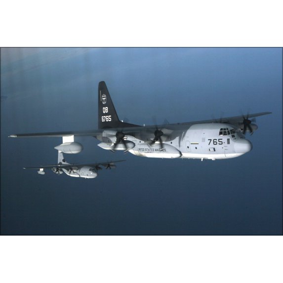 24"x36" Gallery Poster, KC-130J Hercules aircraft, (VMGR) 352 p2