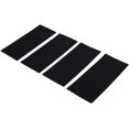 thumbnail image 2 of 4 Pack Replacement Carbon Sponge Filter,Universal Active Carbon Sponge Filter Foam Sheet Air Purifier Replacement Activated Pad, 2 of 8
