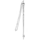 thumbnail image 1 of Jewish Bible Reading Pointer Tool Elegant Metal Finger For Bar Mitzvah Israel Judaica 17cm Torah Yad For Synagogue And Home Use, 1 of 4