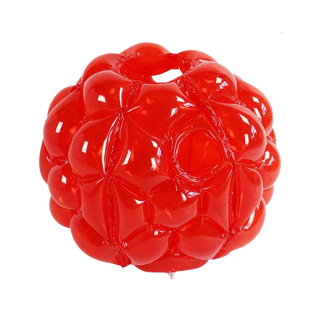WLOELOEW Red Inflatable Pvc Collision Children Outdoor Sports Game Toys