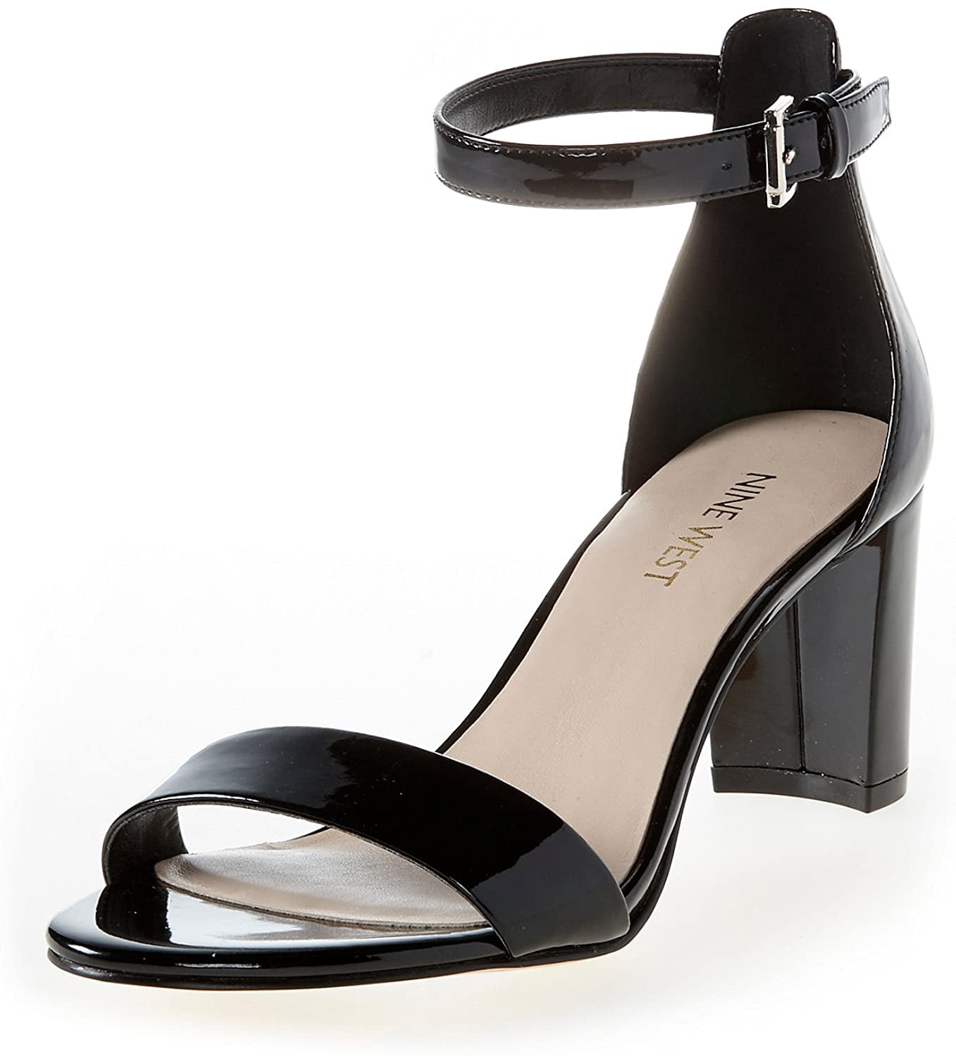 nine west pruce block heel sandal