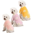 thumbnail image 1 of MOIRIG Suéter para perro, suéteres para perros pequeños, paquete de 3 ropa cálida y suave para mascotas para cachorros, gatos medianos y grandes, perros niña o niño, camisa para perro para invierno Na, 1 of 4