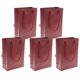 thumbnail image 5 of Bolsa de regalo de papel Colcomx de lujo 5 uds. para despedida de soltera Vino rojo, 5 of 8