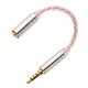thumbnail image 2 of Cable de audio macho a hembra Adaptador de cable de conversión de auriculares apto para HiFiman ZX300A, 2 of 5