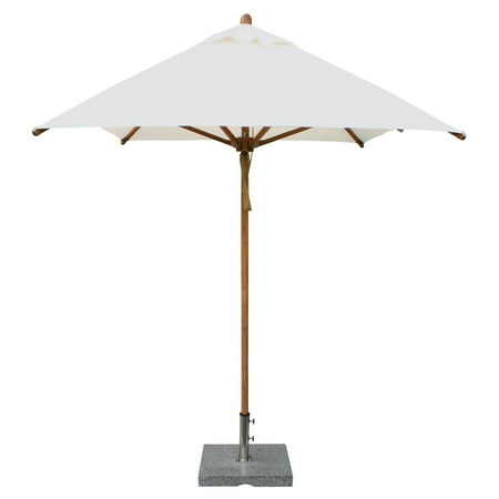 Bambrella Levante 6 5 X 10 Ft Rectangular Bamboo Market Patio Rectangular Bamboo Market Patio Umbrella With 2 In Pole Diameter