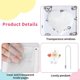 thumbnail image 3 of 3 Inch Photocard Binder Holder Book, Mini Photo Album Photocard Binder, Love Heart Hollow Photo Card Holder Album 40 Pockets with Lovel, 3 of 4