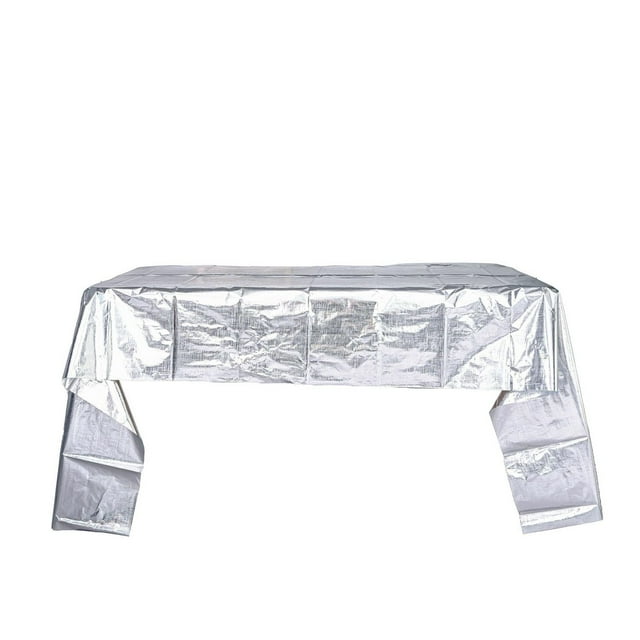 Nappe jetable métallique