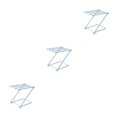 thumbnail image 4 of mmirethe Durable Towel Organizer Good Air Circulation Non-toxic Light Self Weight Space-saving 4 Towels Simultaneously Foldable Blue 3Set, 4 of 6