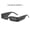 Black grey, variant on Womens Sunglasses Retro Small Square Frame with Transparent Colorful Lens PC Frame Fashion Eyewear Sun Glasses For Big