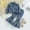 Blue, variant on Kids Girls' Cowgirl Outfit for Kids Cowgirl Outfit Set with Cowgirl Hat for Kids Western Themed Dress-Up Outfits 7-8 Years