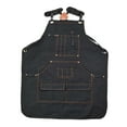 thumbnail image 4 of Colaxi Canvas Work Apron Gardening Apron for Workshop Mechanics Gardeners Carpenter Black, 4 of 10