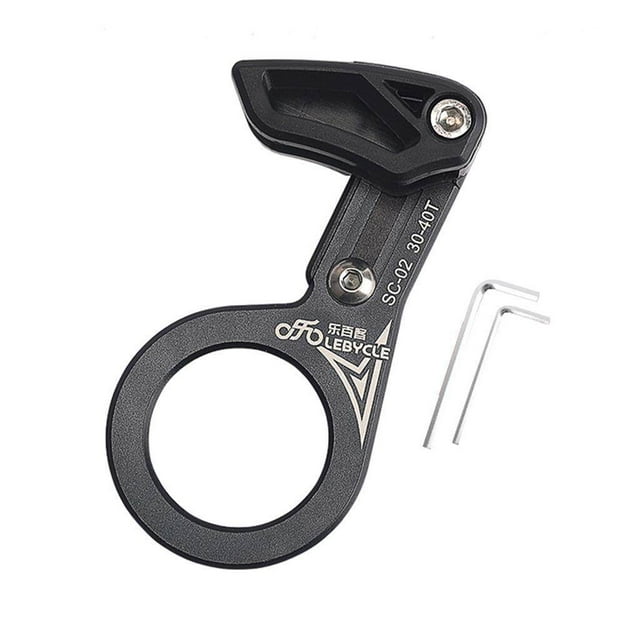 Aluminum Alloy Chain Guide MTB Bike Single Disc Stabilizer Bike Single Speed Road Part Axis black