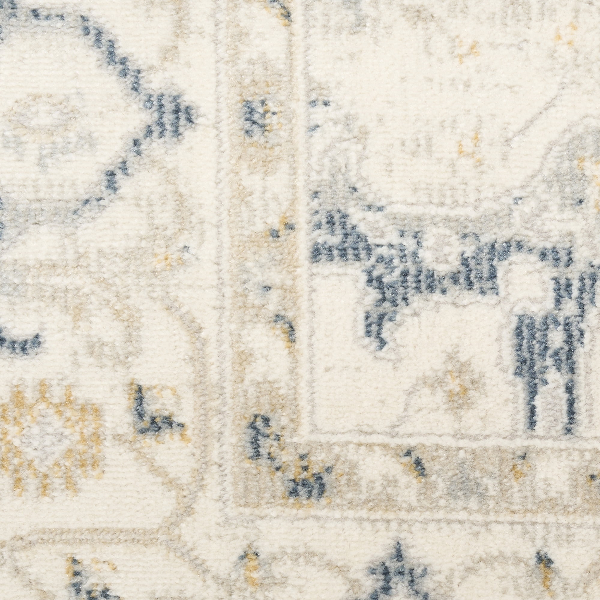 Nourison Pardis 7'10" x 9'10" Light Blue Vintage Indoor Rug