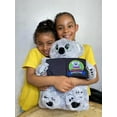 thumbnail image 5 of Kobe's Story-Time Plush-Tales - Grey Plush Koala Bear - Adorable, Soft Huggable Stuffed Animal for Kids and Adults, Large 16 & 12 Inch, 5 of 13