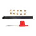 thumbnail image 2 of Portaherramientas Sailing de torneado S10KSCLCR06 con inserciones y llave CCMT060204HM YBC251, 2 of 10