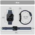 thumbnail image 5 of Smart Watch for Men Women, 1.85'' AMOLED HD Fitness Watch with 120+ Sports Modes, Smartwatch for Android iOS, IP68 Waterproof, Answer/Make Calls, Blue, 5 of 9