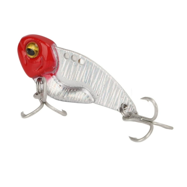 Sinking Vibration Baits, Metal VIB Blade Lure Stainless Steel Lifelike For Freshwater  Silver 
