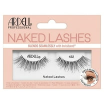 Ardell Professional Naked Lashes 432. Medium Length. Medium Volume and Lighweight. Flared and Natural Look. 1 Pair