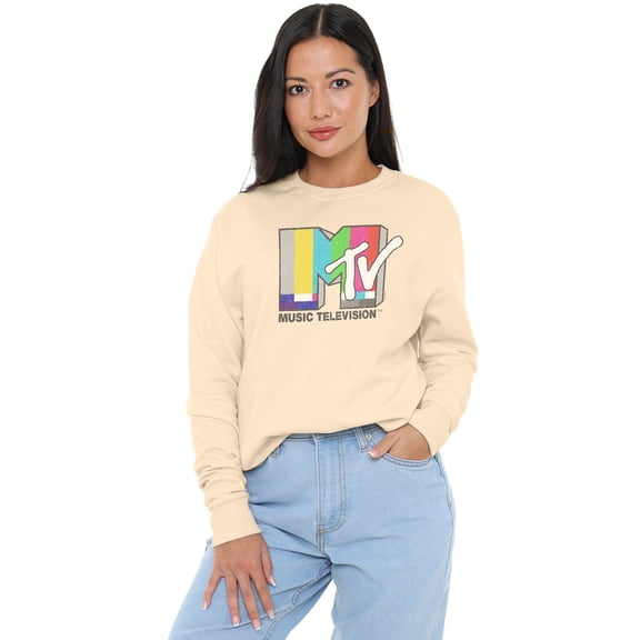 MTV Color Bars Women's Crew Sweatshirt