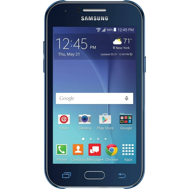 Verizon Samsung J1 8gb Prepaid Smartphone Blue Walmart Com