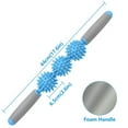 thumbnail image 7 of SHELLTON Fascia Muscle Roller - Cellulite Massager - Fascia Roller for Cellulite and Sore Muscles - Neck, Leg, Back, Body Roller Deep Tissue Massage Stick Tools - 3 Balls Size Version, 7 of 7