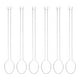 thumbnail image 1 of 6 unids portátil resistente al calor mezcla cucharas de cucharas de postre cucharadas de cocina gadgets de cocina, 1 of 6