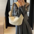 thumbnail image 3 of Bolso plisado de nicho para mujer, versión coreana, novedad de 2025, bolso de nube de un solo hombro a la moda que combina con todo, bolso cruzado tipo dumpling para viajes diarios., 3 of 5